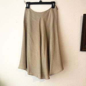 Prada beautiful gold skirt